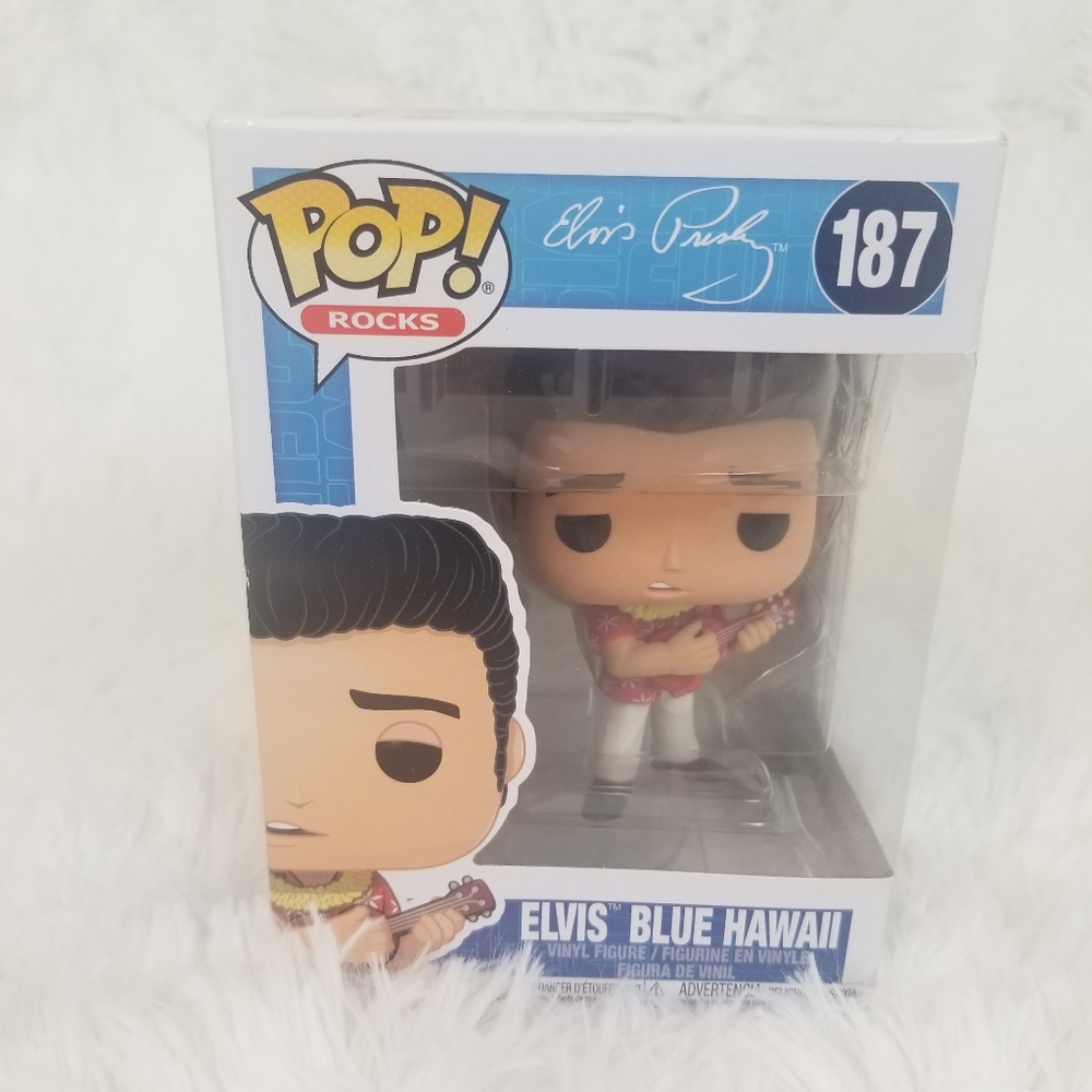 Funko Pop! Rocks: Elvis - Blue Hawaii Multicolour 3.75 Inches